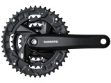 Шатуны Shimano FC-M371 Acera 44/32/22T, 9скоростей 175мм, черные